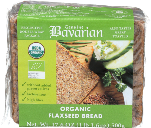 Organic Flaxseed Bread - 17.6 OZ