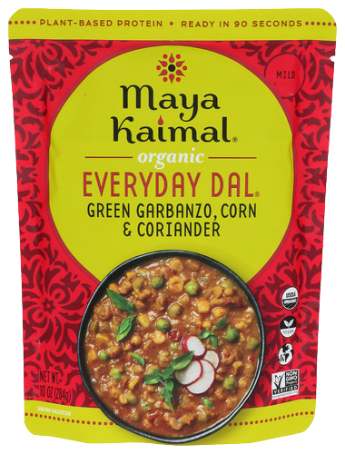 Organic Green Garbanzo, Corn & Coriander Everyday Dal - 10 OZ