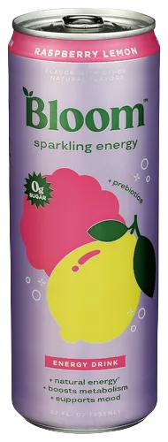 Bloom Raspberry Lemon Energy Drink - 12 FO