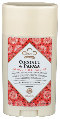 Coconut & Papaya Deodorant - 2.25 OZ