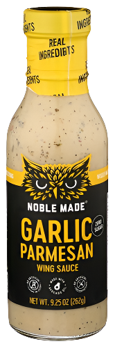 Noble Made Garlic Parmesan Wing Sauce - 9.25 FO