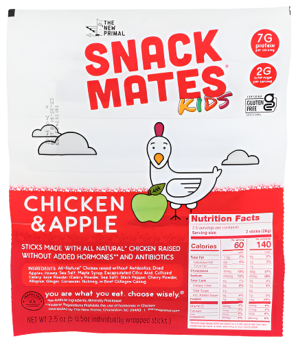 Chicken & Apple Chicken Sticks - 2.5 OZ