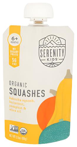 Organic Squashes Baby Food - 3.5 OZ