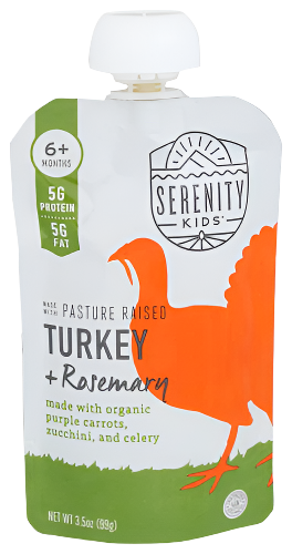 Organic Turkey + Rosemary Pouch - 3.5 OZ