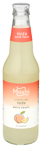 Moshi Sparkling Yuzu Peach Juice - 12 FO