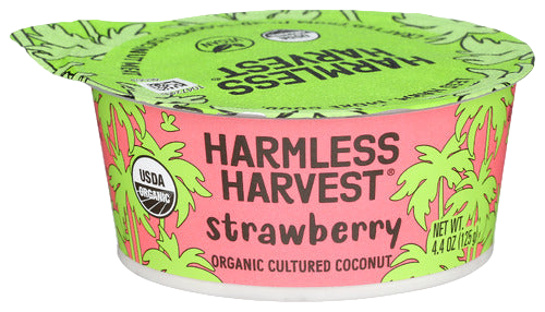 Harmless Harvest Strawberry Yogurt - 4.4 OZ