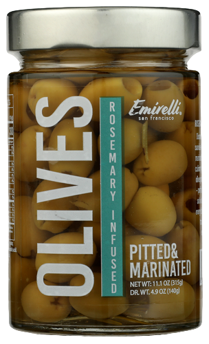 Rosemary Infused Green Olives - 11.1 OZ