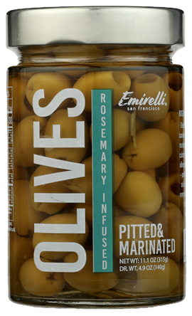 Rosemary Infused Green Olives - 11.1 OZ