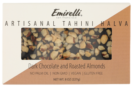 Tahini Dark Chocolate & Roasted Almonds Halva - 8 OZ