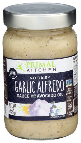 Roasted Garlic Alfredo Sauce No Dairy
