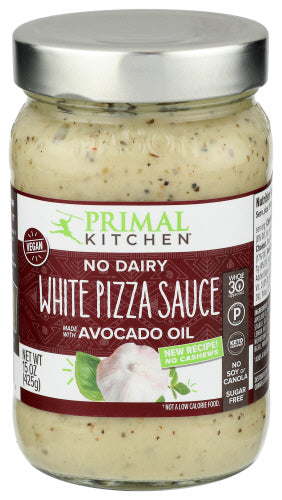 White Pizza Sauce No Diary - 15 OZ