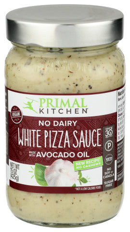 White Pizza Sauce No Diary - 15 OZ