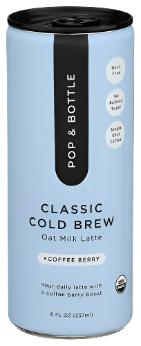 Organic Classic Cold Brew Oat Milk Latte + Coffee Berry- 8 FO