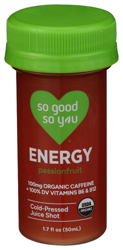 So Good So You Passionfruit Energy Shot - 1.7 FO