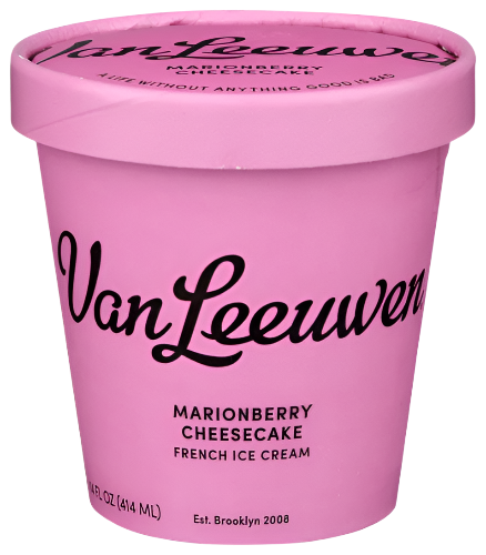 Marionberry Cheesecake Ice Cream - 14 OZ