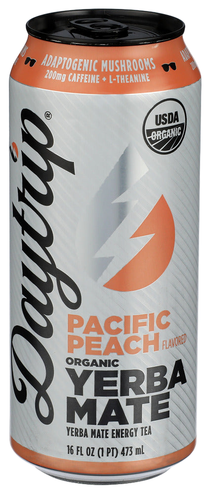 Daytrip Pacific Peach Yerba Mate Energy Tea - 16 FO