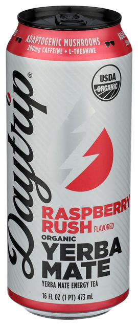 Daytrip Raspberry Rush Yerba Mate Energy Tea - 16 FO