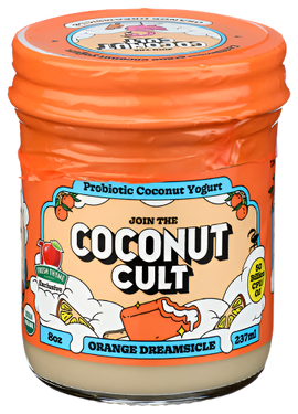 Orange Dreamsicle Probiotic Coconut Yogurt - 8 FO