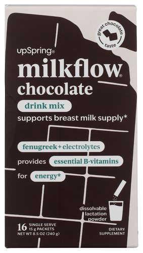 Upspring Milkflow Chocolate Drink Mix - 16 PKT