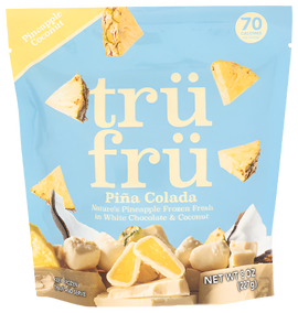 Tru Fru White Chocolate Coconut Covered Pineapple - 8 OZ
