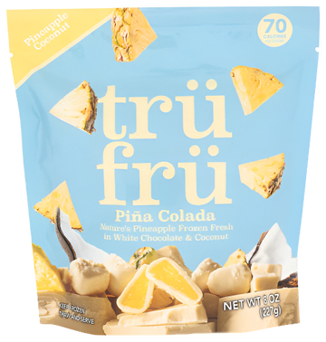 Tru Fru White Chocolate Coconut Covered Pineapple - 8 OZ