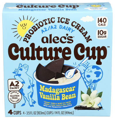 Alec's Madagascar Vanilla Bean Culture Cup - 4 PK