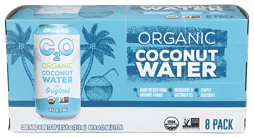 Organic Coconut Water - 8 PK