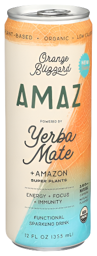 Organic Orange Mint Yerba Mate Functional Drink - 12 FO