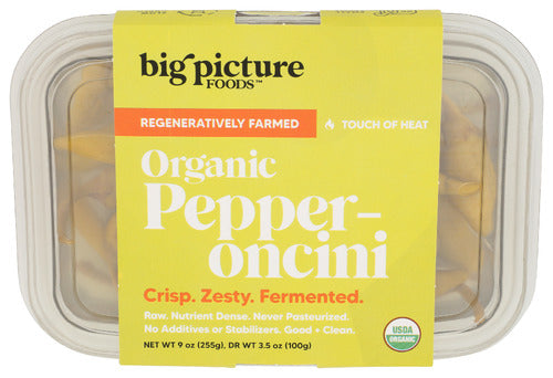 Organic Whole Pepperoncini - 9 OZ