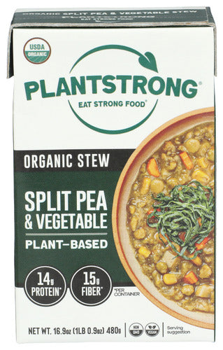 Organic Split Pea & Vegetable Stew - 16.9 FO