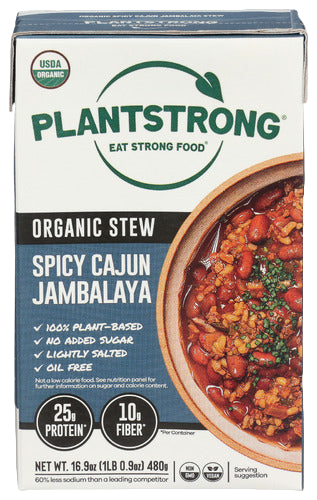 Plantstrong Spicy Cajun Jambalaya - 16.9 FO