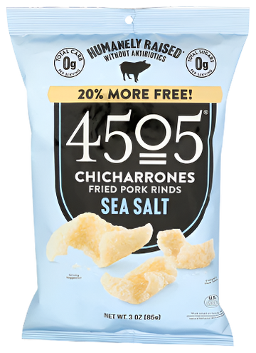 4505 Sea Salt Chicharrones - 3 OZ