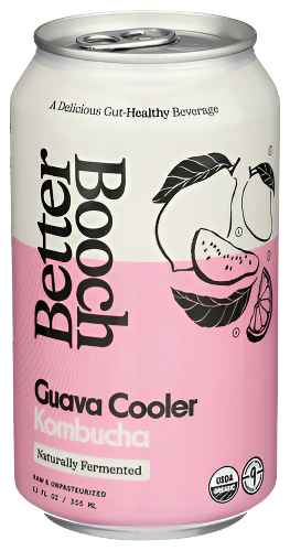 Better Booch Guava Cooler Kombucha - 12 FO
