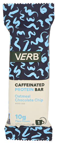 Oatmeal Chocolate Chip Caffeinated Protein Bar - 1.8 OZ