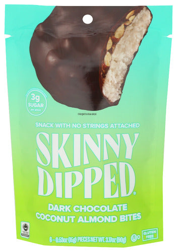 Skinny Dipped Dark Chocolate Coconut Almond Bites - 3.17 OZ
