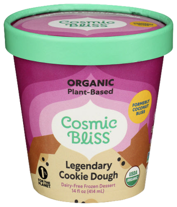 Organic Legendary Cookie Dough Ice Cream - 14 FO