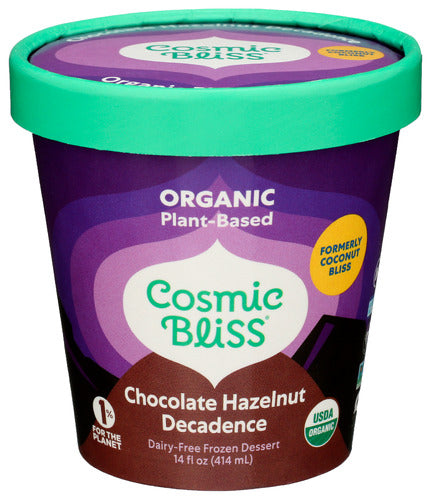 Organic Chocolate Hazelnut Ice Cream - 14 FO