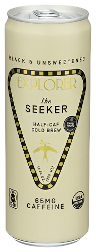The Seeker Half-Caf Cold Brew Coffee - 12 FO