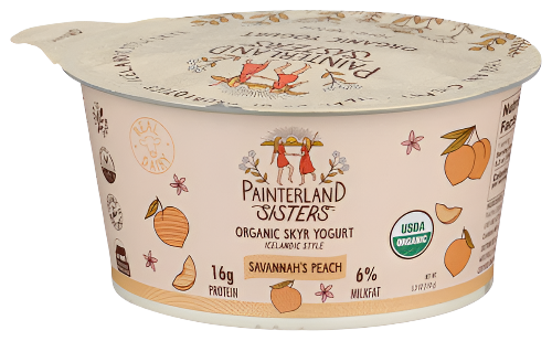 Organic Peach Skyr Yogurt - 5.3 OZ