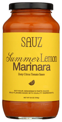Sauz Summer Lemon Marinara Sauce - 25 OZ