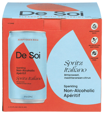 De Soi Italian Spritz Mocktail - 4 PK