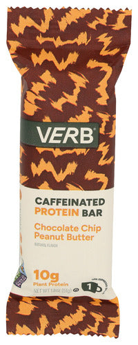 Chocolate Chip Peanut Butter Caffeinated Protein Bar - 1.8 OZ