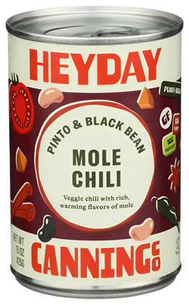 Pinto & Black Bean Mole Chili - 15 OZ