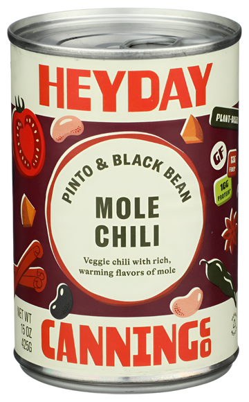 Pinto & Black Bean Mole Chili - 15 OZ