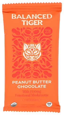 Balanced Tiger Peanut Butter Chocolate Bar - 1.55 OZ