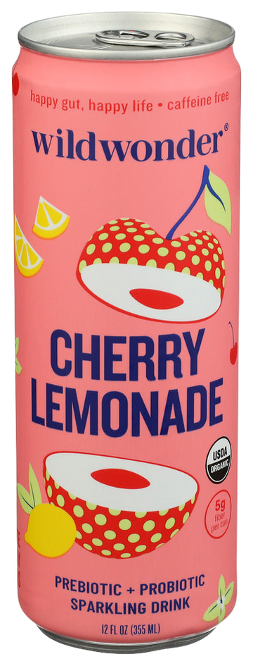 Wildwonder Cherry Lemonade Sparkling Drink - 12 FO