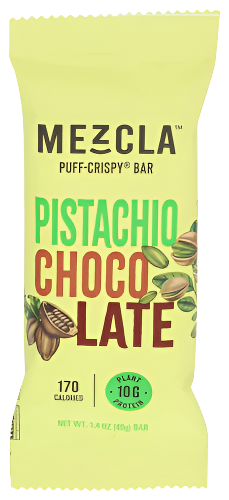 Pistachio Chocolate Puff-Crispy Bar - 1.4 OZ
