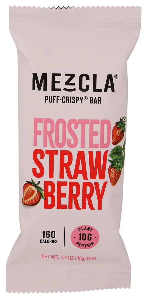 Mezcla Frosted Strawberry Bar - 1.4 OZ