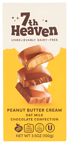 Peanut Butter Cream Oat Milk Chocolate Bar - 3.5 OZ