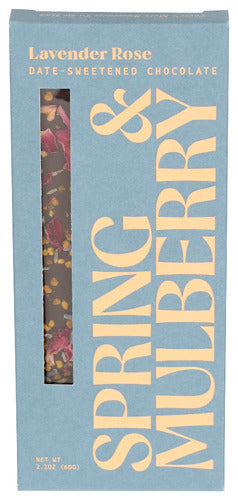 Lavendar Rose Chocolate Bar - 2.1 OZ